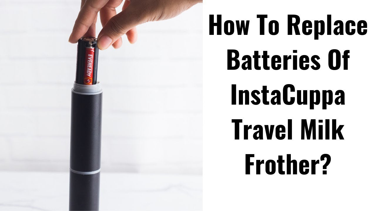 How To Use InstaCuppa Travel Frother? 