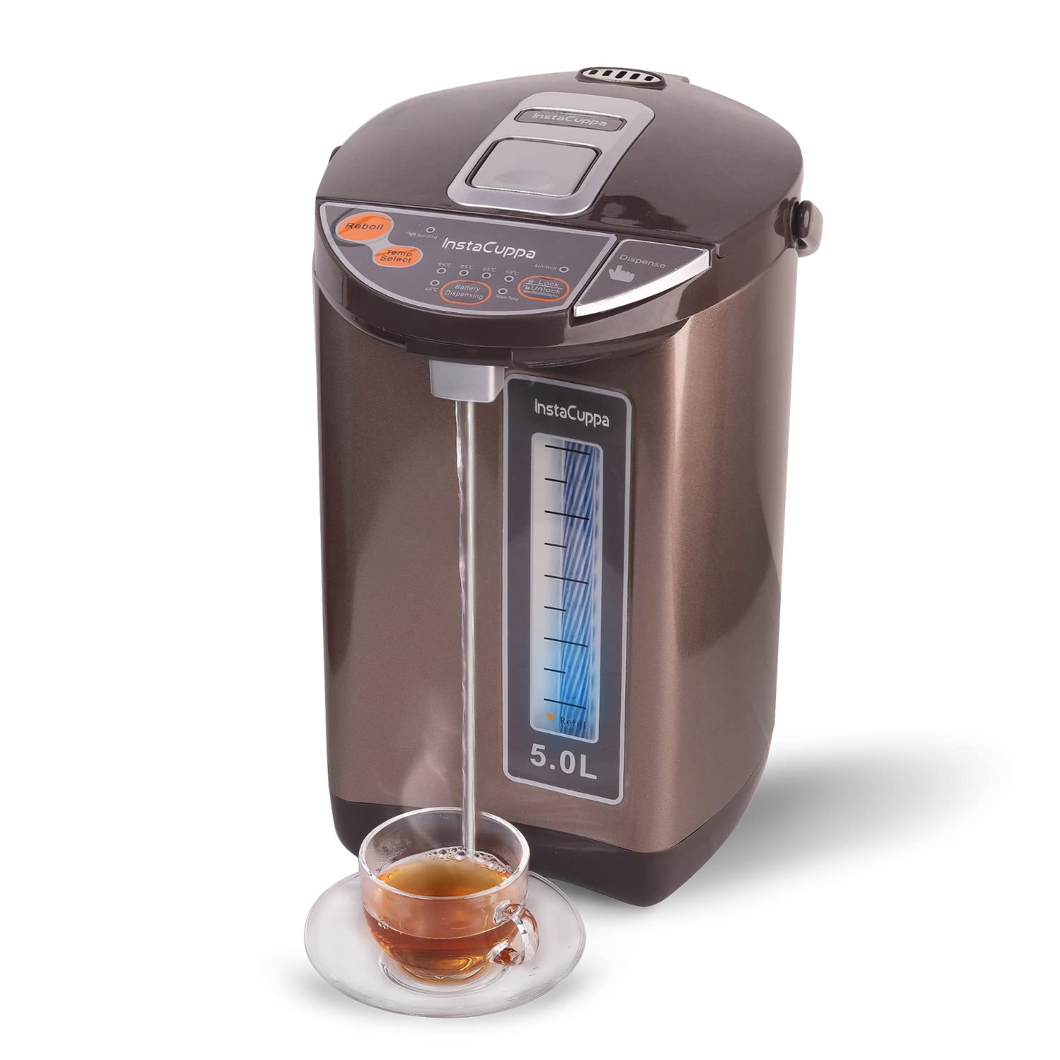 Adjustable instant boiling warm milk make tea formula dispenser