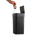 InstaCuppa Automatic Dustbin 9L – Touchless Motion Sensor Quick Open & Soft Close Lid, IPX5 Waterproof, Sleek Design for Kitchens, Bathrooms & Bedrooms – Ideal for Busy Moms, 9/15 Liters Capacity