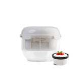 InstaCuppa Greek Yogurt Maker 2.5 litre for Making Thick Hung Curd At Home | BPA-Free Strainer & Container with Nylon Inner Mesh | Ideal for Low Fat & High Protein Yogurt