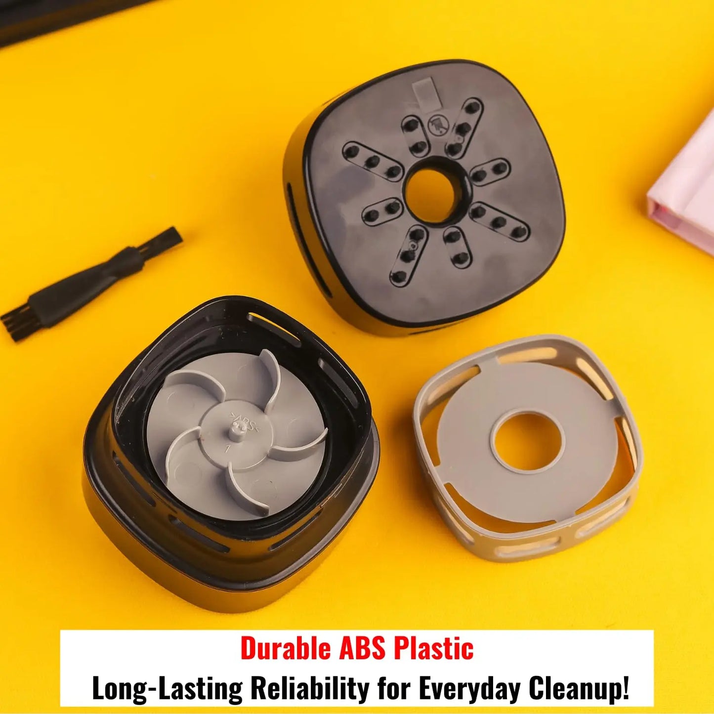 InstaCuppa Mini Portable Desktop Vacuum Cleaner, Usage Time Upto 2 Hours, Cordless Sweeper for Paper Shavings, Hair, Nails, Cleaning Desktop, Crumbs, Keyboard, Pet HairsĀ