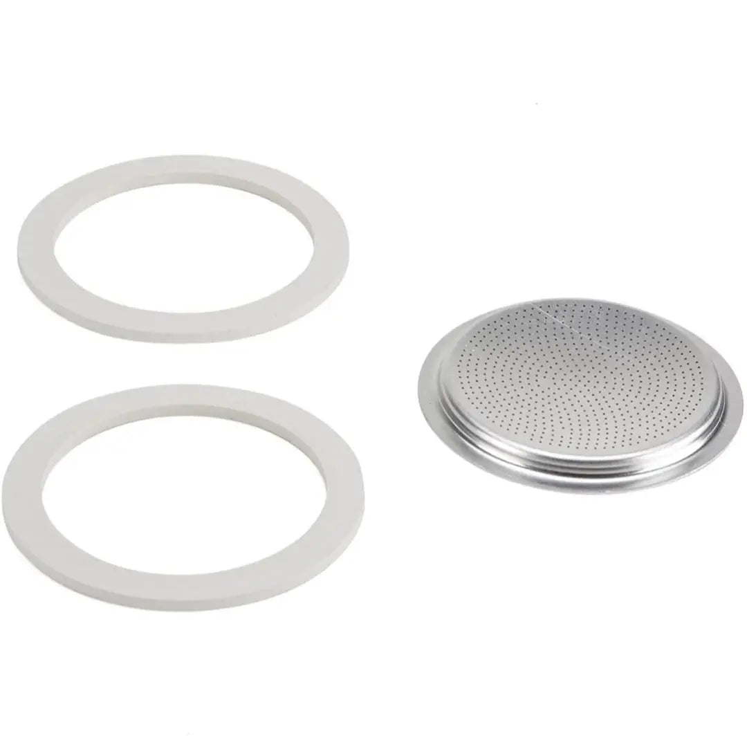 InstaCuppa Moka 6-Cup Gasket/Filter Replacement Parts