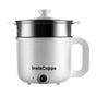 InstaCuppa Multipurpose Electric Kettle Cum Cooker with Non-Stick Inner, Includes Free Steamer, Boiler Trays for Idly & Eggs, 1.2 Liter, 600 Watts