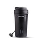 InstaCuppa Portable Milk Frother Mug – 4 Settings | Froths Milk, Stirs Cold Drinks, Boils Water, Keeps Warm | 300ml Capacity, Stainless Steel Interior with Nonstick Coating, Lid with Spout