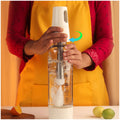 InstaCuppa Portable Soda Maker, Perfect for Busy Moms To Make Lemon Flavored Soda, Jaljeera, Sparkling Water, Mocktails, Fruit