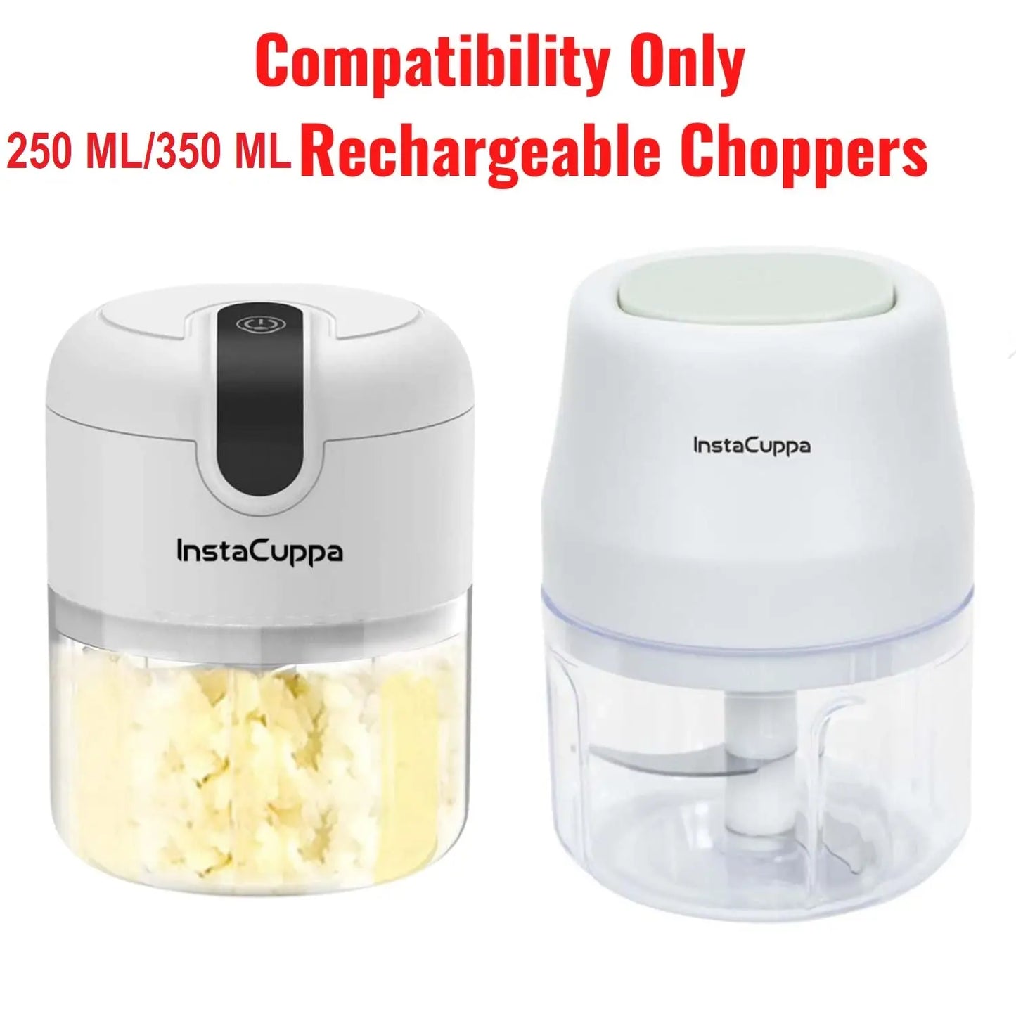 InstaCuppa Replacement Motor part for Rechargeable Chopper, Bowl ,Blade and Charging Cable not included