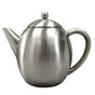 InstaCuppa Stainless Steel Tea Pot with Removable Tea Infuser, Easy to Pour Spout, Cool Touch Handle, Attractive Design, Unbreakable Build, 1.2 Litre