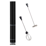 InstaCuppa Travel Milk Frother with 2 Whisks Handheld Battery Operated Electric Whisker, Foam Maker, Coffee Beater with Stainless Steel Travel Casing