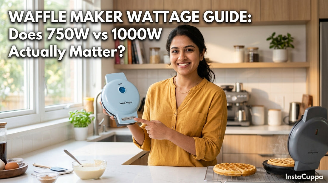 Waffle Maker Wattage Guide: Does 750W vs 1000W Actually Matter?