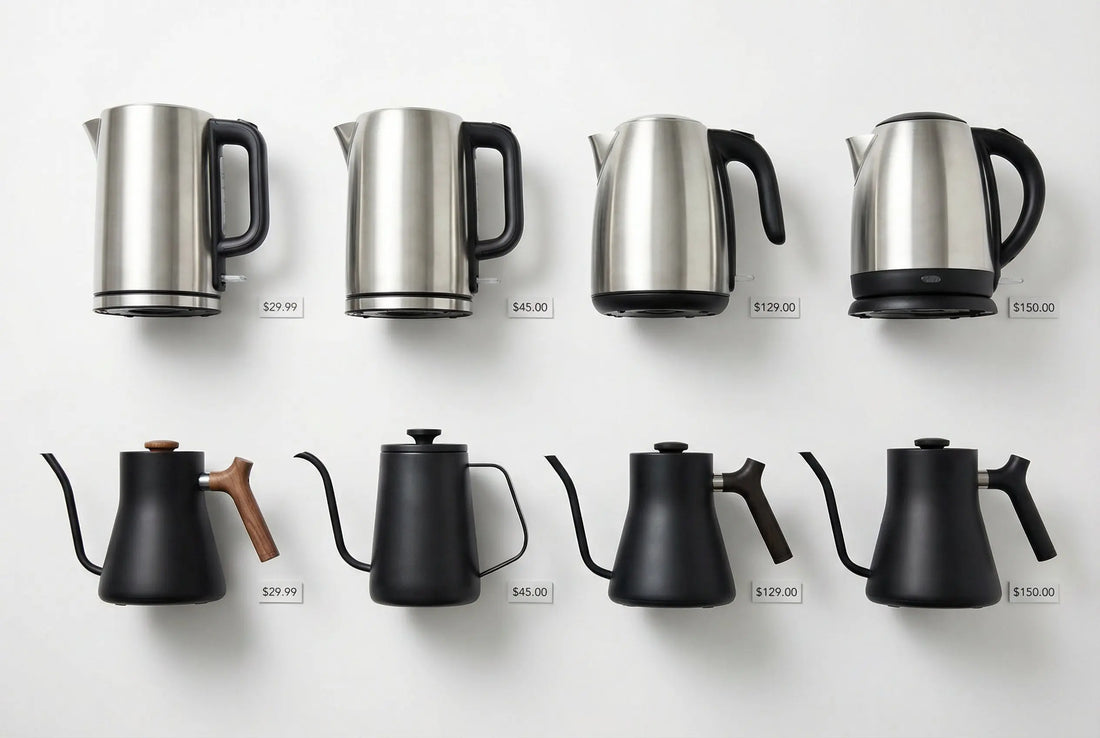 Best electric kettles in India 2026 comparison lineup