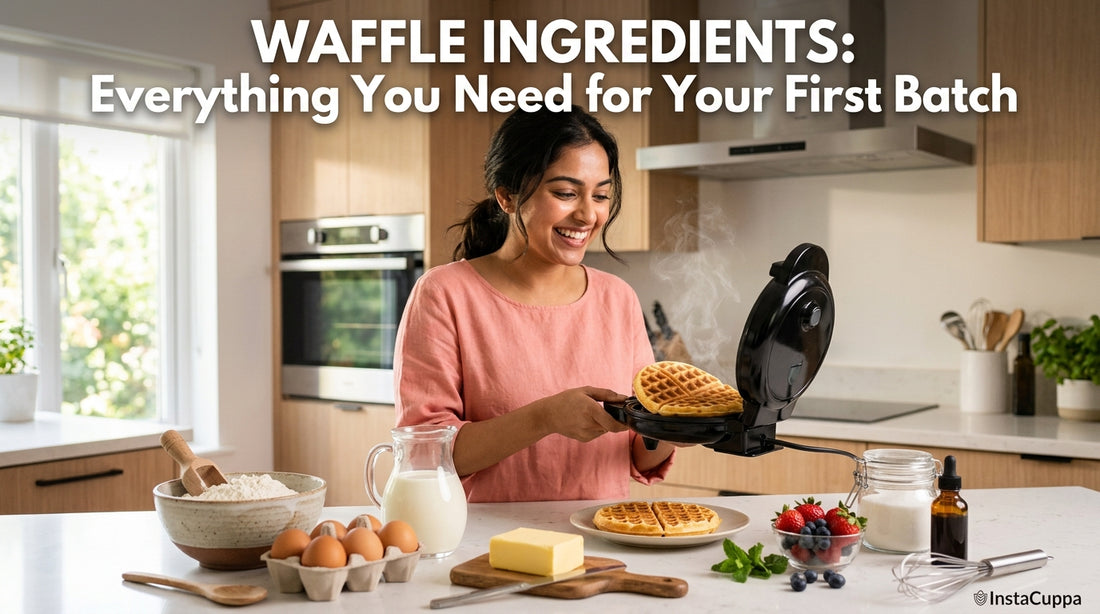 Waffle Ingredients: Everything You Need for Your First Batch