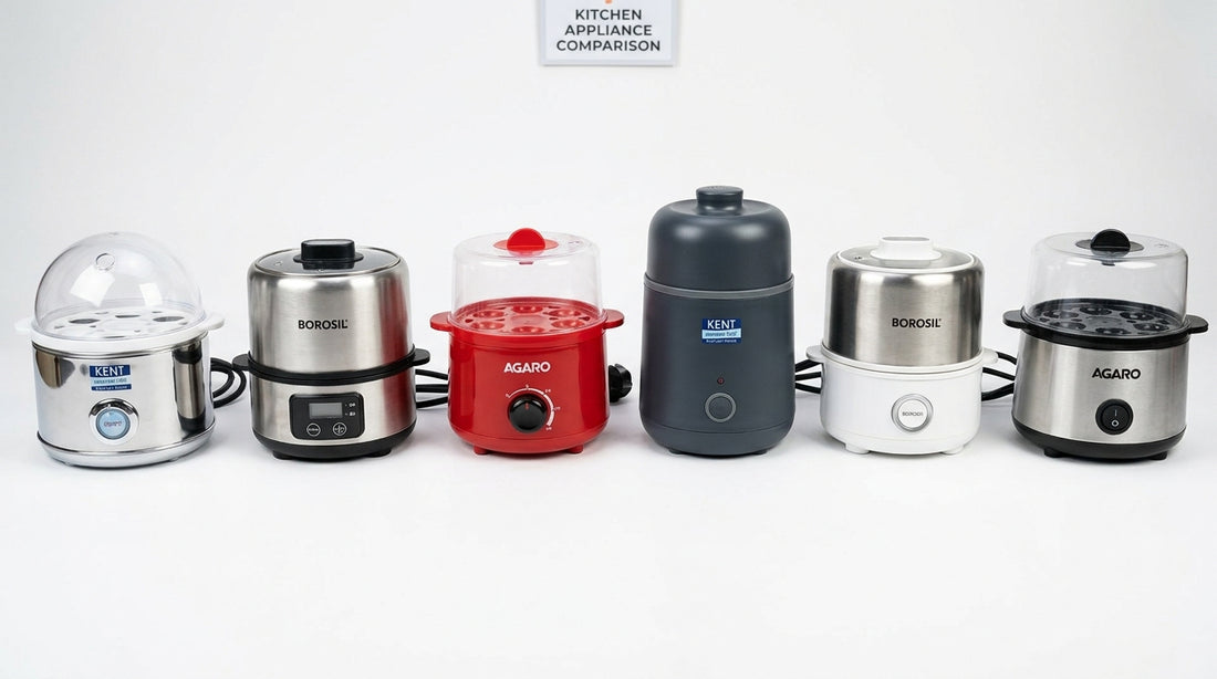 Best egg boiler in India Kent Borosil AGARO comparison