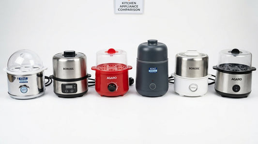 Best egg boiler in India Kent Borosil AGARO comparison