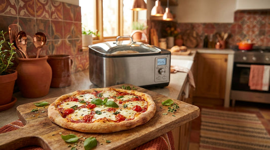 Bread maker pizza dough restaurant quality base at home