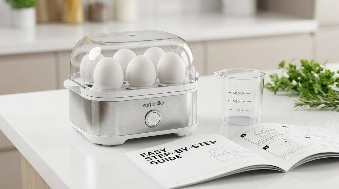 How to use an egg boiler - water quantity and timing guide