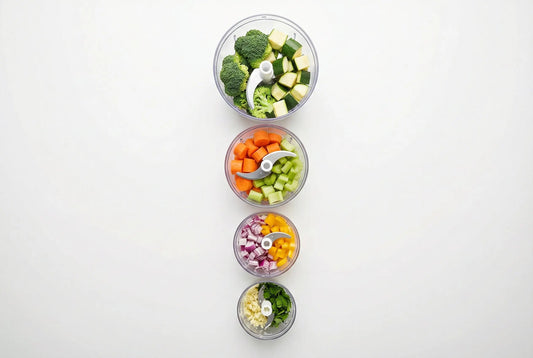 Vegetable cutter machine sizes from 250ml to 2L