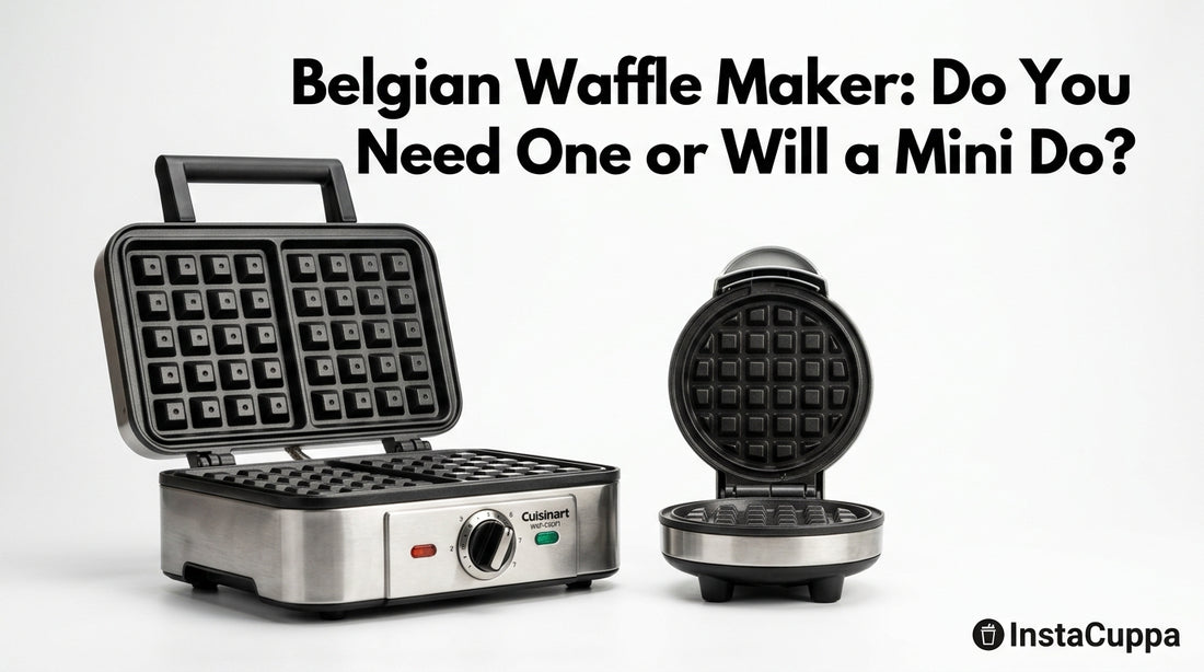 Belgian Waffle Maker: Do You Need One or Will a Mini Do?
