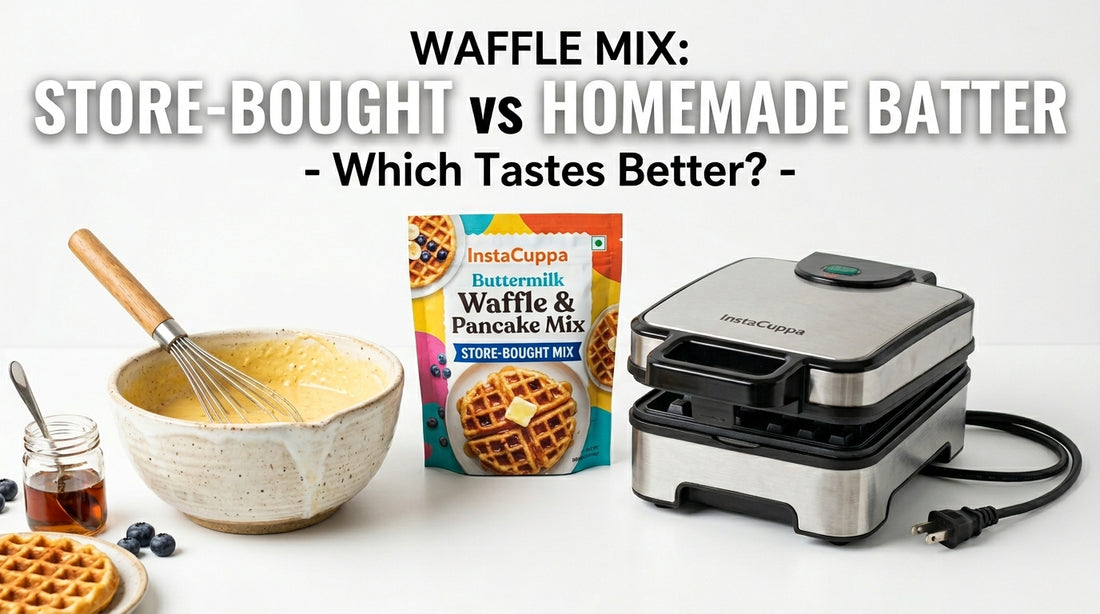 Waffle Mix: Store-Bought vs Homemade Batter - Which Tastes Better?