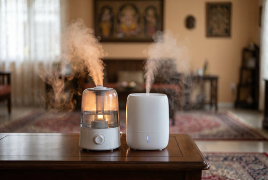 Steam vaporizer and cool mist humidifier side by side comparison