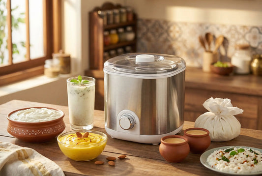 Complete curd maker guide with dahi shrikhand chaas mishti doi