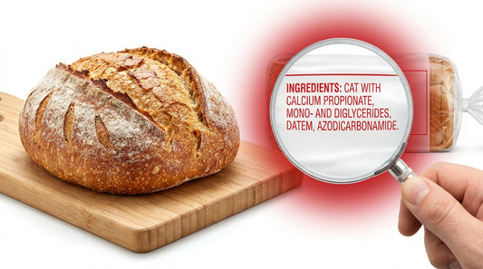 Preservative-free homemade bread vs store-bought additives