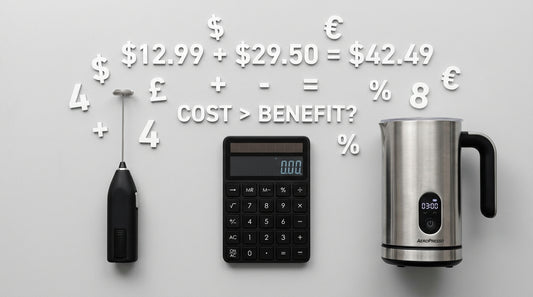 Battery vs Rechargeable Milk Frother: The Math That Decides