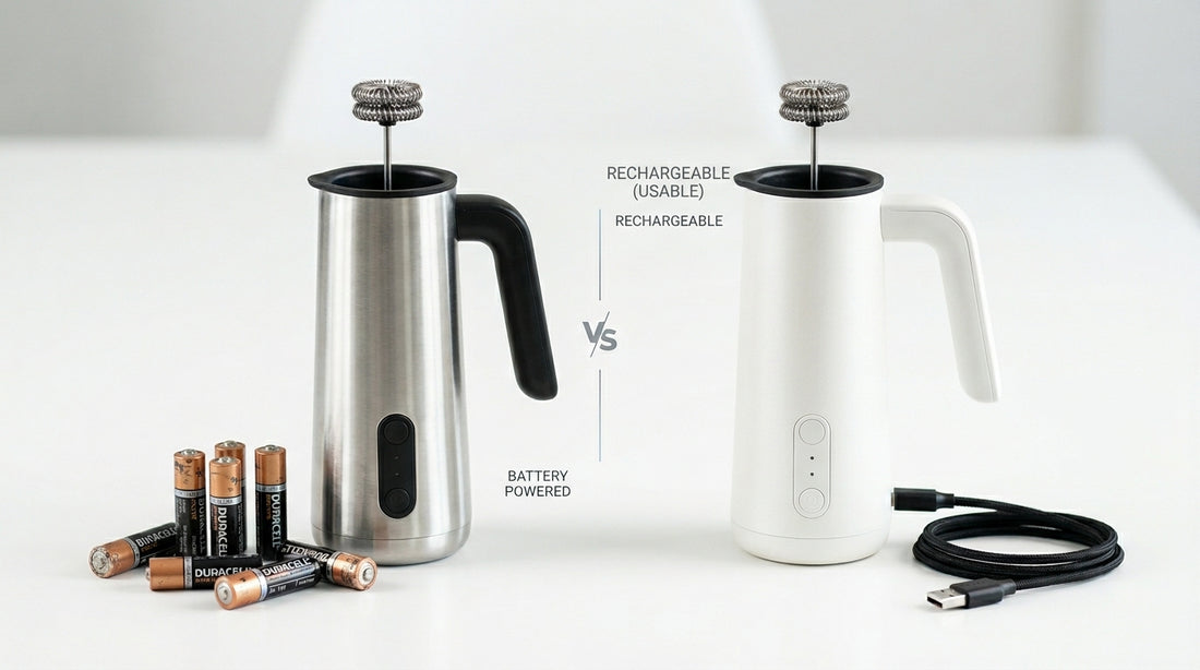 Battery vs Rechargeable Frother: 2-Year Cost Breakdown