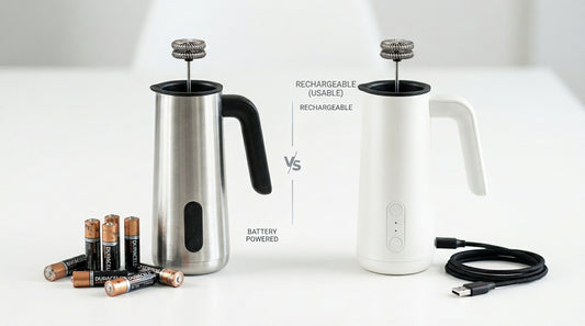 Battery vs Rechargeable Frother: 2-Year Cost Breakdown