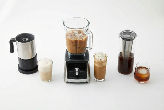 Cold coffee machine comparison frother vs blender vs cold brew