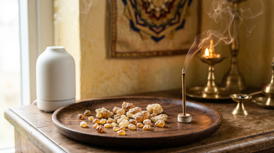 Frankincense oil benefits for diffuser