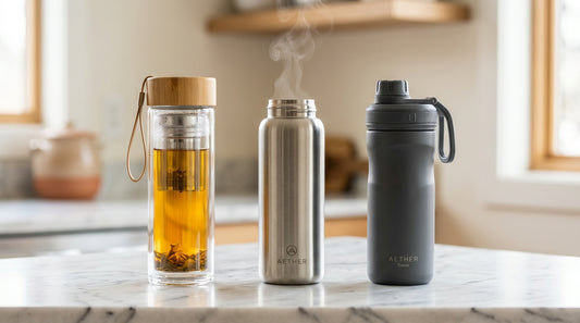 Best Tea Infuser Bottle in India 2026: Glass, Steel & Travel Picks