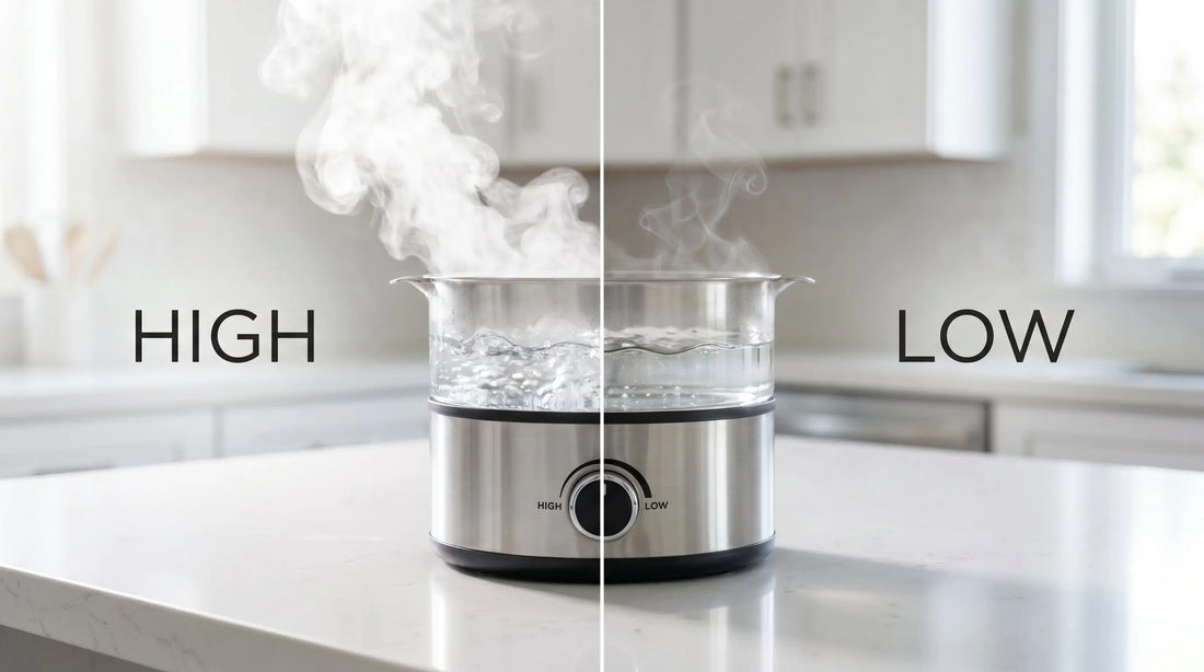 600W vs 300W: When to Use HIGH vs LOW on Your Electric Cooker - InstaCuppa blog cover