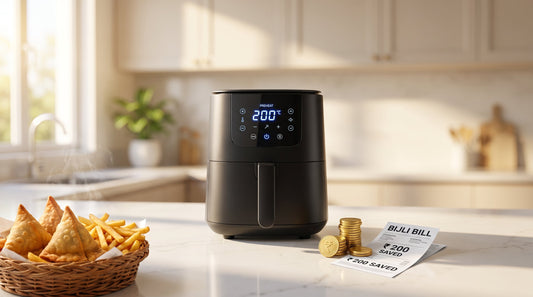 Air fryer electricity consumption and monthly cost in India