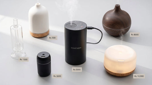 Best Aroma Diffusers in India 2026 - Comparison of 6 diffusers at different price points