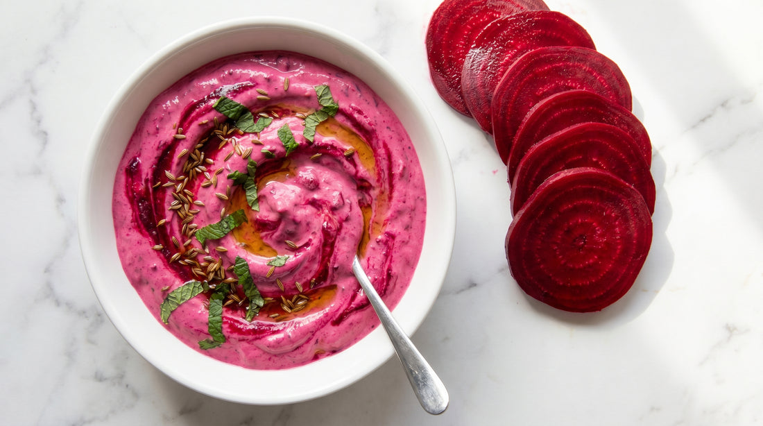 Beetroot Raita Recipe: Stunning Pink, Earthy, and Gut-Healthy