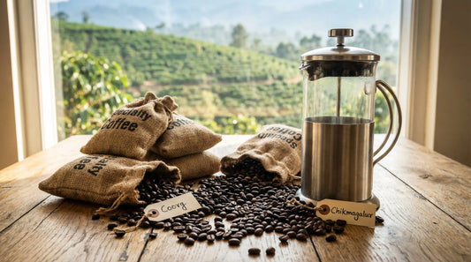 Best Coffee Beans for French Press India: Coorg, Chikmagalur Picks (2026)
