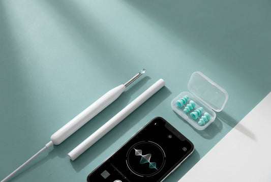 Best ear wax cleaner in India — visual ear pick with camera and silicone tips