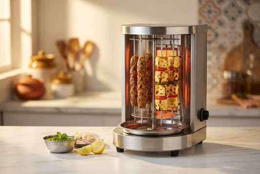 Best electric kebab maker in India 2026 cooking seekh kebabs and paneer tikka