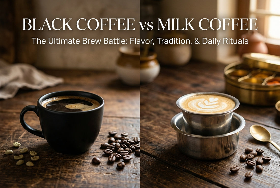 Black Coffee vs Milk Coffee: Which Is Healthier?