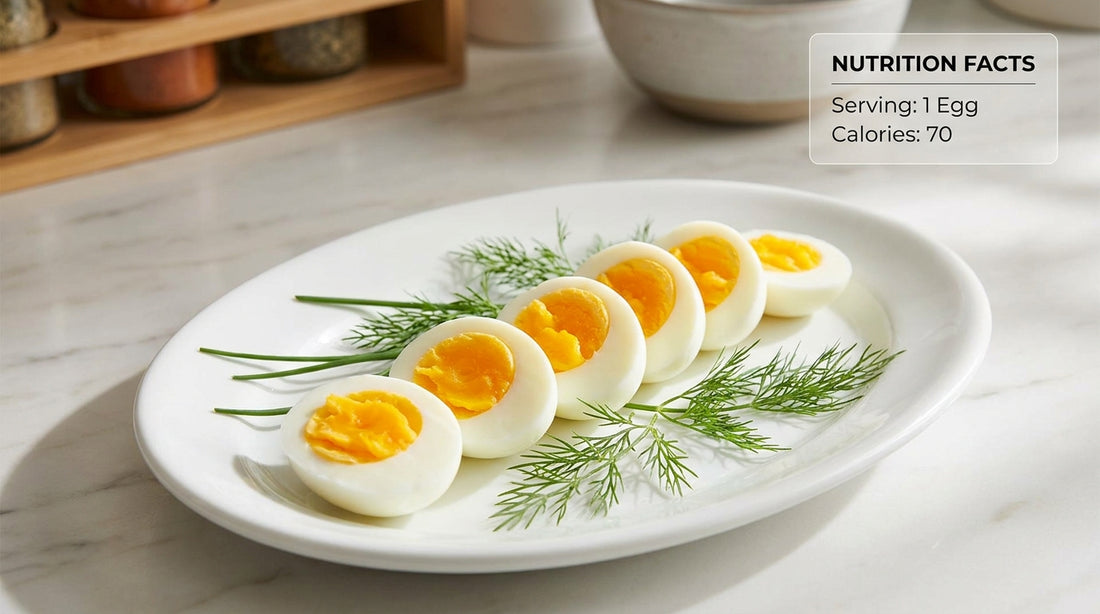 Boiled Egg Calories & Nutrition: Complete Breakdown per Egg (+ Easiest Way to Cook Them)