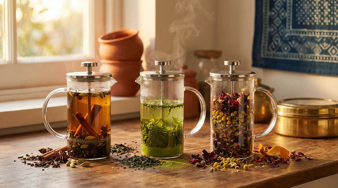 How to Brew Chai in a French Press: Green Tea & Herbal Guide Too