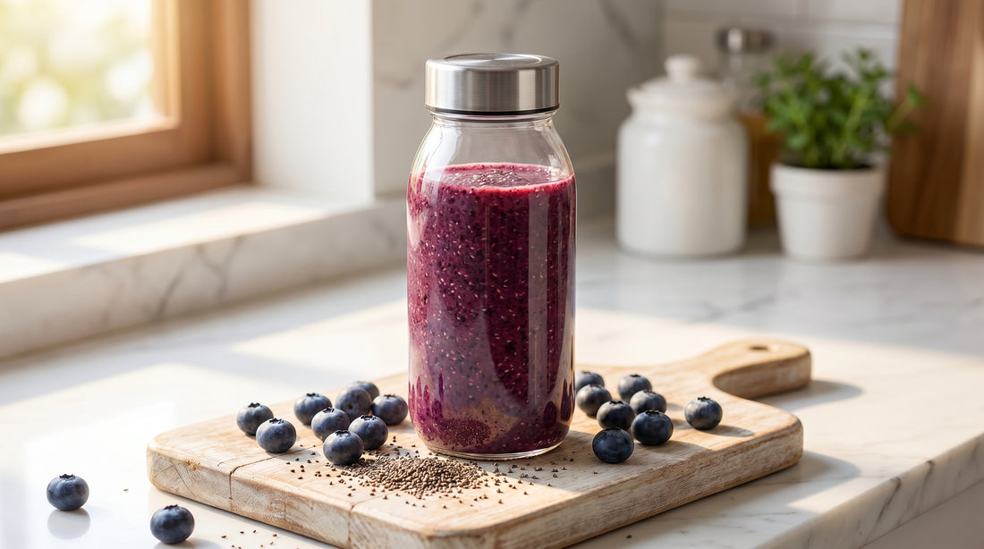 Chia Seed Smoothie - InstaCuppa Portable Blender Recipe