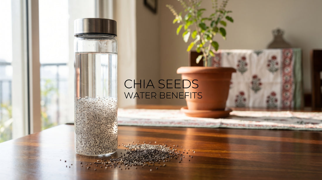 Chia Seeds Water Benefits: Weight Loss, Gut Health & Skin