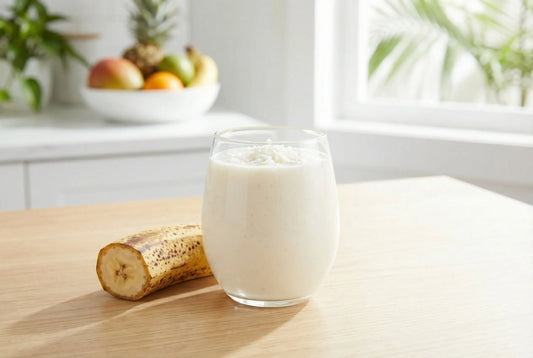 Coconut Milk Smoothie: Dairy-Free Tropical Smoothie with Frother — InstaCuppa