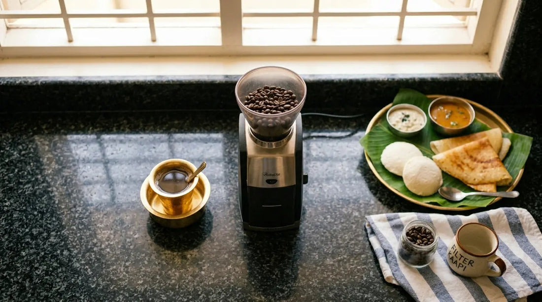 Coffee Grinder for South Indian Filter Coffee: Getting the Perfect Decoction Grind