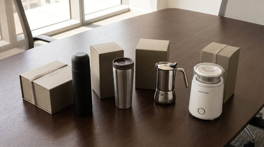 Corporate gifts under 2000 rupees - InstaCuppa insulated thermos and travel mug with premium gift packaging