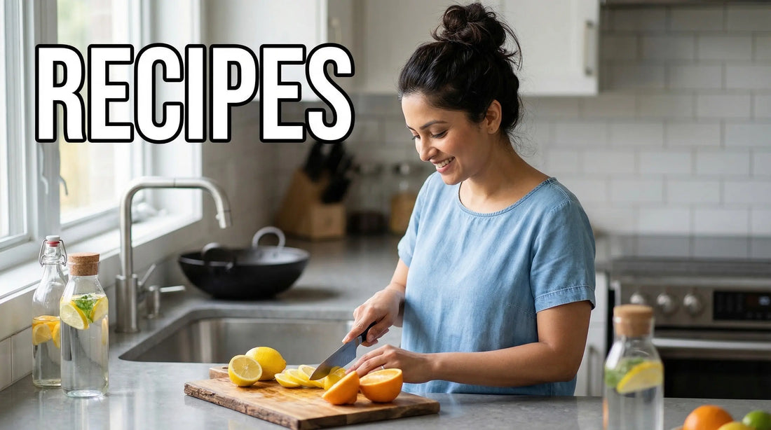 Citrus Infused Water Recipes: Lemon, Orange & Grapefruit
