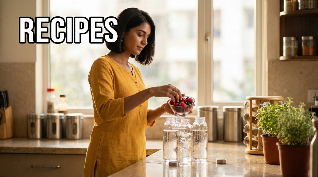 Berry Infused Water Recipes: Strawberry, Blueberry & Raspberry