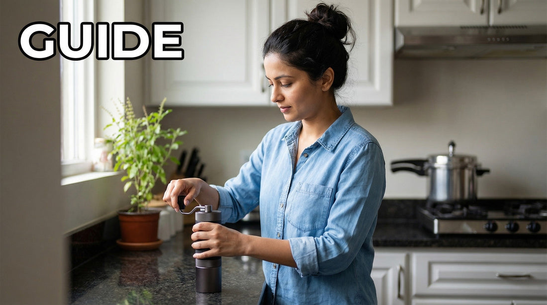 InstaCuppa Manual Coffee Grinder: Setup, Settings, and Grind Guide