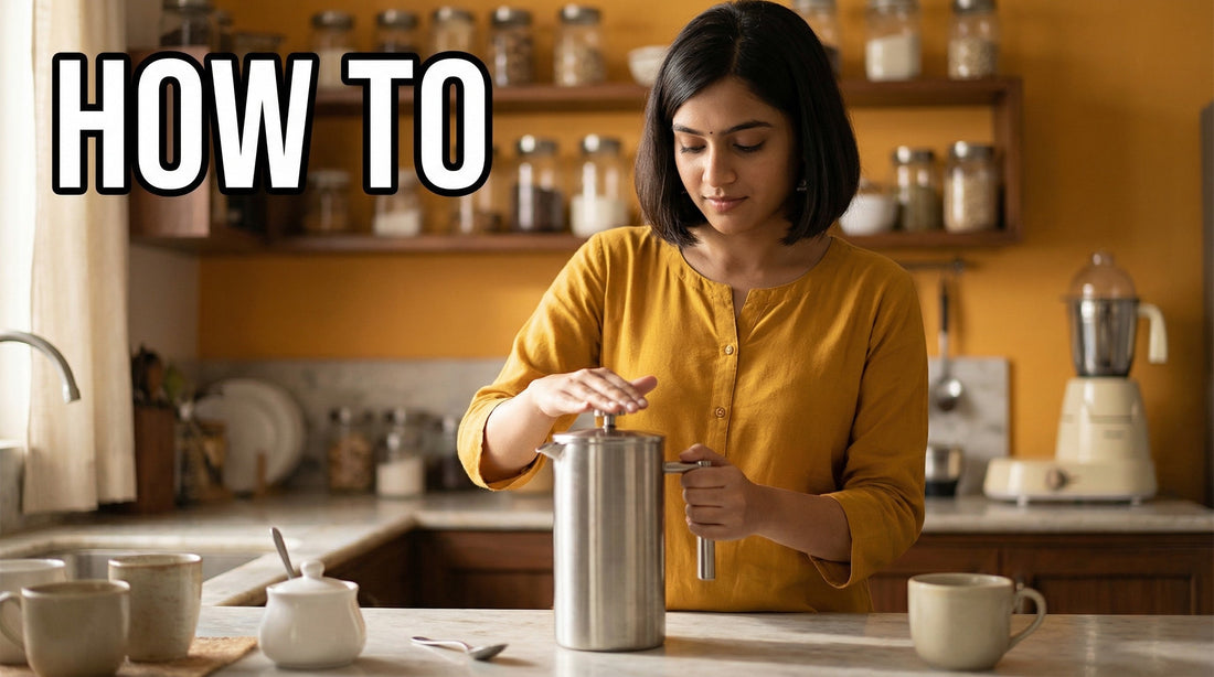 How to Use a Stainless Steel French Press: Complete Brewing Guide (Video)